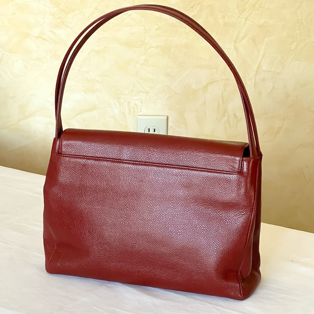 Chanel Envelope Flap Bag dark red - Picture 3 of 17